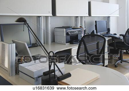 Stock Photo - Empty office. Fotosearch