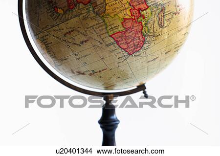 Globe on white background View Large Photo Image Picture - Globe on white background. Fotosearch