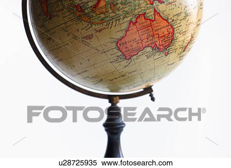 Globe on white background View Large Photo Image Stock Photography - Globe on white background. Fotosearch