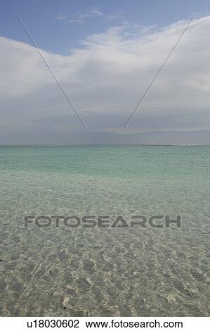 Stock Image - Israel, Dead Sea, seascape. Fotosearch