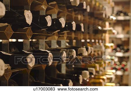 Old wine bottles on cellar shelves View Large Photo Image Stock Image - Old wine bottles on cellar shelves. Fotosearch
