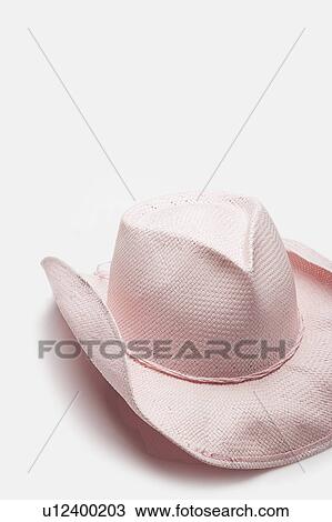 Pink straw hat View Large Photo Image Stock Image - Pink straw hat. Fotosearch