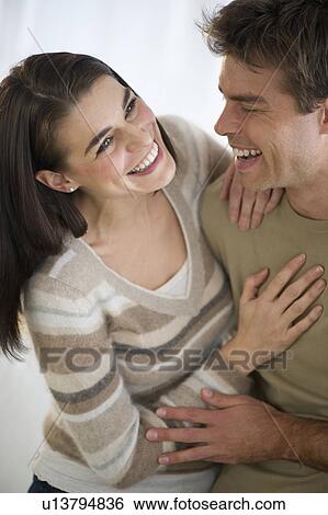 Portrait of happy couple View Large Photo Image Stock Photograph - Portrait of happy couple. Fotosearch