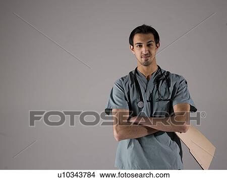 Portrait of young surgeon View Large Photo Image Picture - Portrait of young surgeon. Fotosearch