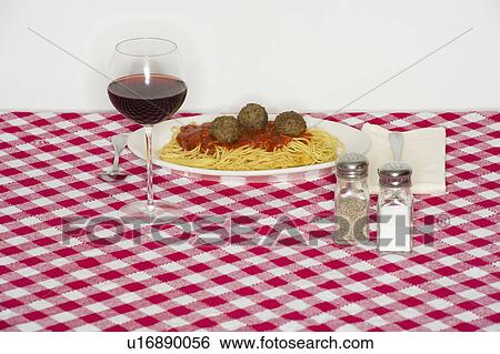 Spaghetti with meatballs View Large Photo Image Stock Photograph - Spaghetti with meatballs. Fotosearch