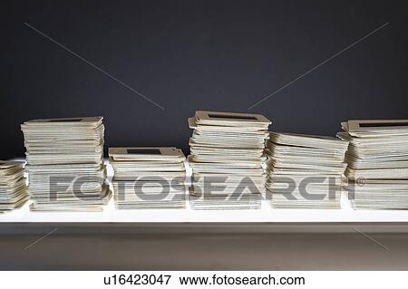 Stacks of slides View Large Photo Image Stock Photo - Stacks of slides. Fotosearch