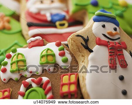 Studio Shot of gingerbread cookies View Large Photo Image Stock Photo - Studio Shot of gingerbread cookies. Fotosearch