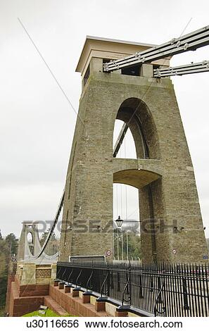 United Kingdom, Bristol, Cliffton Suspension Bridge View Large Photo Image Stock Photograph - United Kingdom, Bristol, Cliffton Suspension Bridge. Fotosearch