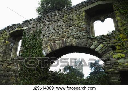 Stock Photo - United Kingdom, Bristol, old ruins. Fotosearch
