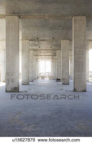 Stock Photo - USA, California, Los Angeles, Lake Charles, casino under construction. Fotosearch