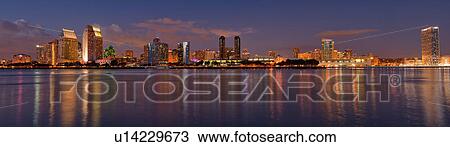 USA, California, San Diego skyline View Large Photo Image Stock Image - USA, California, San Diego skyline. Fotosearch