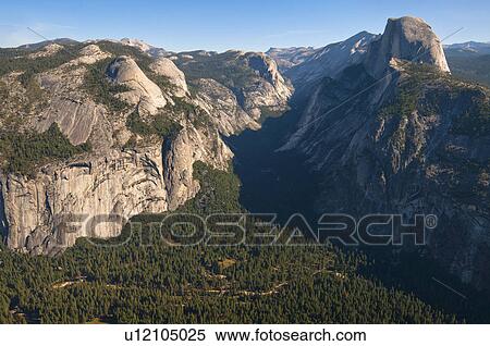 Stock Photography - USA, California, Yosemite National Park, Half dome. Fotosearch