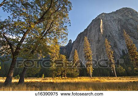Stock Photography - USA, California, Yosemite Valley in autumn. Fotosearch