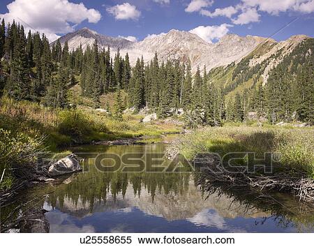USA, Colorado, Lake Geneva View Large Photo Image Stock Photography - USA, Colorado, Lake Geneva. Fotosearch