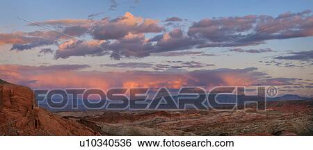USA, Nevada, Valley of Fire at sunset View Large Photo Image Stock Photograph - USA, Nevada, Valley of Fire at sunset. Fotosearch