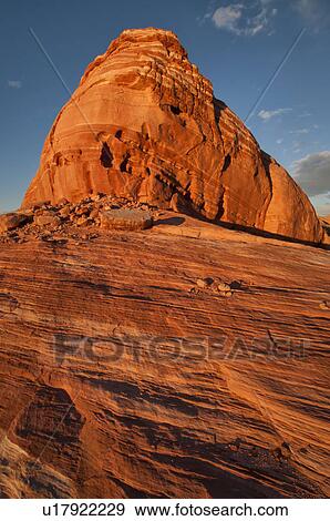 USA, Nevada, Valley of Fire, red rocks View Large Photo Image Stock Photo - USA, Nevada, Valley of Fire, red rocks. Fotosearch