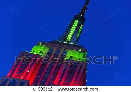 USA, New York City, Low angle view of Empire State Building View Large Photo Image Stock Image - USA, New York City, Low angle view of Empire State Building. Fotosearch
