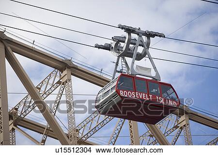 USA, New York State, New York City, Cable car on Queensboro Bridge View Large Photo Image Picture - USA, New York State, New York City, Cable car on Queensboro Bridge. Fotosearch