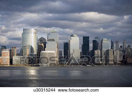 USA, New York State, New York City, Skyline View Large Photo Image Picture - USA, New York State, New York City, Skyline. Fotosearch