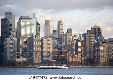 USA, New York State, New York City, Skyline View Large Photo Image Stock Image - USA, New York State, New York City, Skyline. Fotosearch