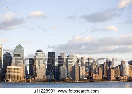 Stock Photo - USA, New York State, New York City, Skyline. Fotosearch