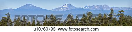 Stock Image - USA, Oregon, Cascade Range. Fotosearch