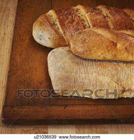Stock Photo - Variation of baked goods. Fotosearch