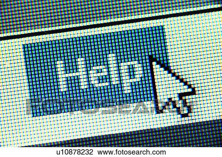 Stock Image - Website displayed on screen. Fotosearch