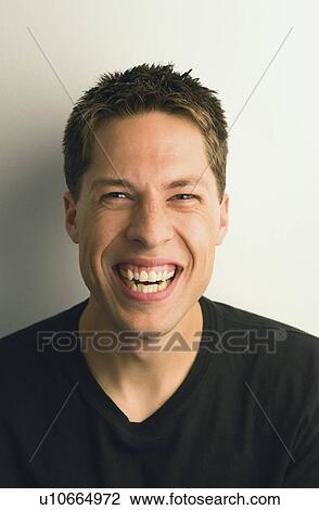 a young man with a big smile; wilmar, minnesota, united states of america View Large Photo Image Stock Image - a young man with a big smile; wilmar, minnesota, united states of america. Fotosearch
