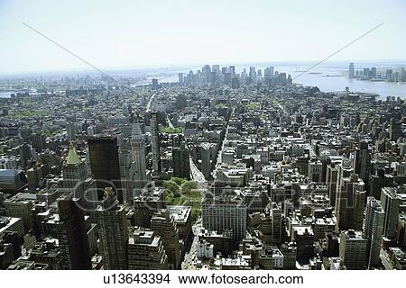 view of manhattan; new york city, new york, united states of america View Large Photo Image Picture - view of manhattan; new york city, new york, united states of america. Fotosearch