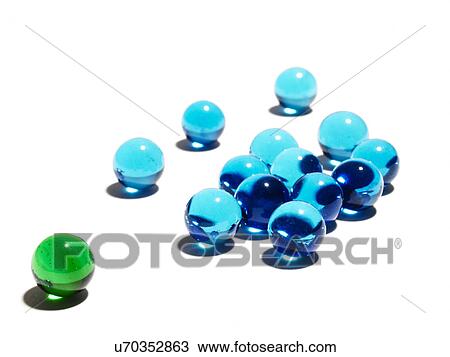 Blue and green glass balls View Large Photo Image Stock Image - Blue and green glass balls. Fotosearch
