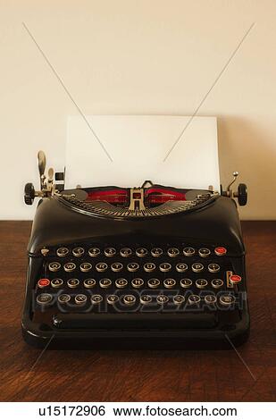 Close up of antique typewriter View Large Photo Image Stock Photograph - Close up of antique typewriter. Fotosearch