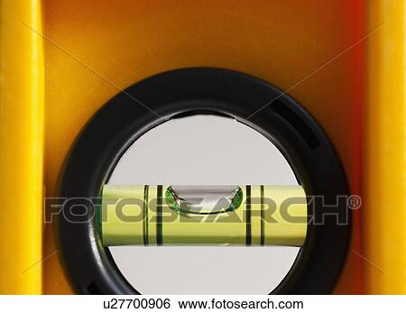 Stock Photograph - Close up of level. Fotosearch