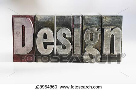 Close up of single word made of printing blocks View Large Photo Image Stock Image - Close up of single word made of printing blocks. Fotosearch