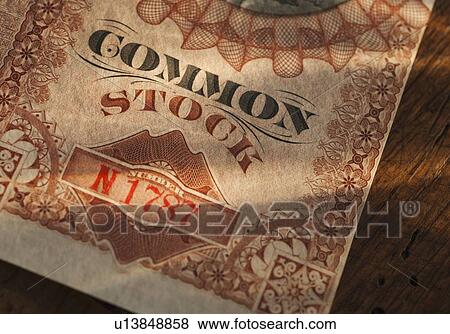 Close up of stock certificate View Large Photo Image Stock Photo - Close up of stock certificate. Fotosearch