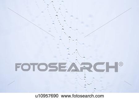 Stock Image - Footprints in snow. Fotosearch