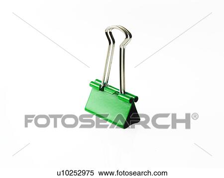 Green bulldog clip on white background View Large Photo Image Stock Photography - Green bulldog clip on white background. Fotosearch