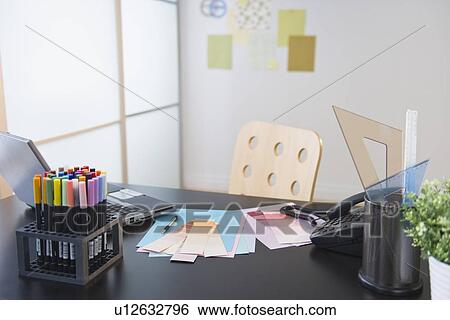 Home office View Large Photo Image Stock Photograph - Home office. Fotosearch