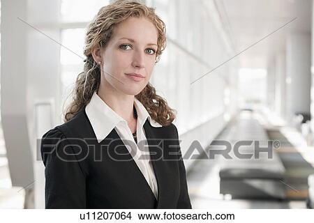 Picture - Portrait of businesswoman. Fotosearch