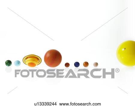Solar system on white background View Large Photo Image Picture - Solar system on white background. Fotosearch