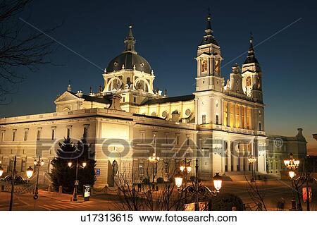 Spain, Madrid, Nuestra Senora de la Almudena View Large Photo Image Stock Photography - Spain, Madrid, Nuestra Senora de la Almudena. Fotosearch