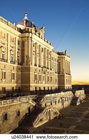 Stock Image - Spain, Madrid, Palacio Real. Fotosearch