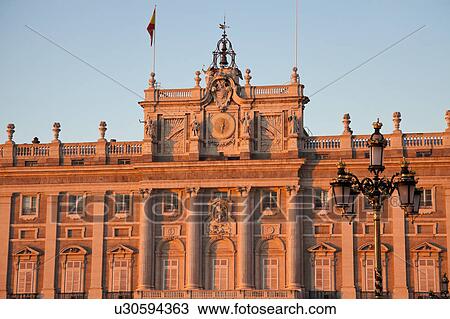 Stock Image - Spain, Madrid, Palacio Real. Fotosearch