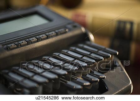 Stock Photograph - Stenograph machine. Fotosearch