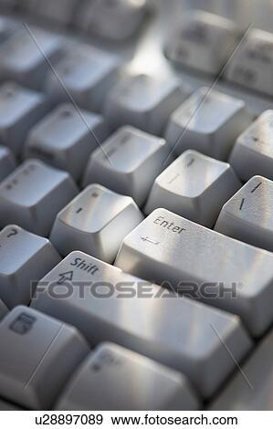 Stock Photo - Studio shot of computer keyboard. Fotosearch