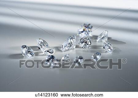 Studio shot of diamonds View Large Photo Image Stock Image - Studio shot of diamonds. Fotosearch