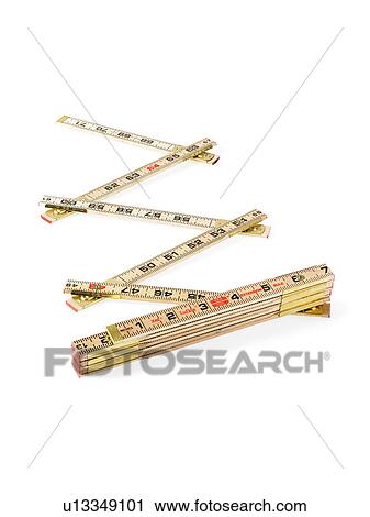 Studio shot of folding ruler View Large Photo Image Stock Image - Studio shot of folding ruler. Fotosearch