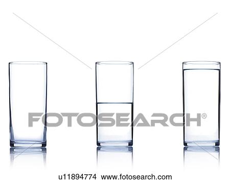 Studio shot of three glasses of water View Large Photo Image Picture - Studio shot of three glasses of water. Fotosearch