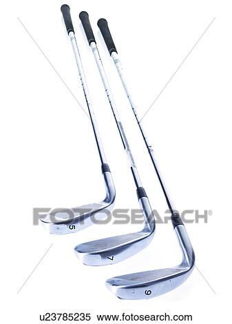 Three golf clubs on white background View Large Photo Image Stock Photography - Three golf clubs on white background. Fotosearch
