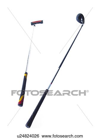 Two golf clubs on white background View Large Photo Image Stock Photograph - Two golf clubs on white background. Fotosearch